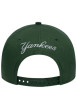 Thumbnail Casquette verte unie en forme carrée avec une fermeture snapback - Image 2