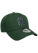 Thumbnail Casquette verte unie en forme carrée avec une fermeture snapback - Image 3