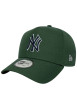 Thumbnail Casquette verte unie en forme carrée avec une fermeture snapback - Image 4