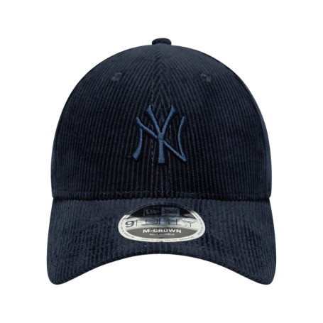 Casquette en coton marine unie avec une...