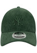 Thumbnail Casquette en coton verte unie avec une fermeture à strapback
