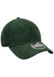 Thumbnail Casquette en coton verte unie avec une fermeture à strapback - Image 3