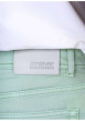 Thumbnail Short 5 poches en coton vert d'eau uni avec une coupe droite - Image 4