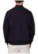 Thumbnail Blouson noir uni avec une coupe droite et une fermeture zippée - Image 2