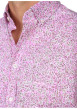 Thumbnail Chemise en coton biologique rose à motifs avec une coupe droite - Image 3