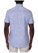 Thumbnail Chemise en coton biologique vert d'eau à motifs avec une coupe droite - Image 2