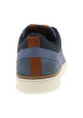 Thumbnail Sneakers en cuir bleues à talon plat avec des lacets ronds marine - Image 6