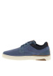 Thumbnail Sneakers en cuir bleues à talon plat avec des lacets ronds marine - Image 2