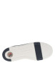 Thumbnail Sneakers bleu marine à talon plat avec des lacets et un zip latéral - Image 5