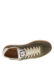 Thumbnail Tennis kaki en cuir à talon plat avec des lacets et revêtement doux - Image 4