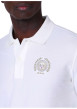 Thumbnail Polo en coton biologique écru uni avec une coupe droite et un col boutonné - Image 3
