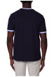 Thumbnail T-shirt en coton biologique marine uni coupe droite col rond - Image 2