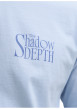 Thumbnail T-shirt en coton bleu ciel imprimé avec une coupe droite et un col rond - Image 8