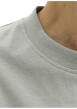 Thumbnail T-shirt en coton biologique kaki imprimé avec une coupe droite et un col rond - Image 5