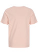Thumbnail T-shirt en coton biologique corail imprimé avec une coupe droite et un col rond - Image 2