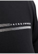 Thumbnail T-shirt manches courtes noir uni avec une coupe droite et un col rond - Image 7
