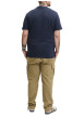 Thumbnail T-shirt marine uni avec une coupe droite, un col rond et des manches courtes - Image 3