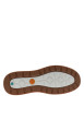 Thumbnail Tennis camel en cuir avec un talon plat et des lacets ronds tressés - Image 5