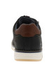 Thumbnail Baskets charbon à talon plat avec des lacets et un zip latéral - Image 6