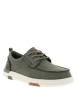 Thumbnail Baskets kaki à talon plat avec des lacets ronds et un logo embossé au talon - Image 3