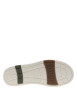 Thumbnail Baskets kaki à talon plat avec des lacets ronds et un logo embossé au talon - Image 5