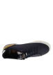 Thumbnail Tennis bleu marine avec un talon plat et des lacets tressés - Image 4