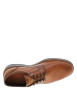 Thumbnail Derbies cognac en cuir avec un talon plat et des lacets ronds - Image 4