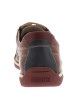 Thumbnail Derbies Marbella en cuir cognac à talon plat avec des lacets plats écrus - Image 6