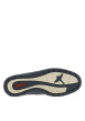 Thumbnail Derbies bleu marine en cuir avec un talon plat et des lacets blancs - Image 5