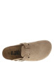 Thumbnail Mules en cuir taupe style sabot avec une boucle à ardillon et clous décoratifs - Image 4
