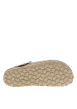 Thumbnail Mules en cuir taupe style sabot avec une boucle à ardillon et clous décoratifs - Image 5