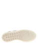 Thumbnail Tennis blanches et beiges en cuir avec un talon plat et des lacets - Image 5