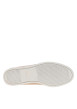 Thumbnail Mocassins sable en cuir sable avec un talon plat et des lacets - Image 5