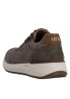 Thumbnail Baskets running taupe à talon plat avec des lacets et un zip latéral - Image 9