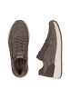 Thumbnail Baskets running taupe à talon plat avec des lacets et un zip latéral - Image 6