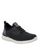 Thumbnail Sneakers noires à talon plat avec une languette d'aisance à l'arrière - Image 3