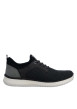 Thumbnail Sneakers noires à talon plat avec une languette d'aisance à l'arrière - Image 2