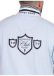 Thumbnail Polo en coton ciel uni pourvu d'une coupe droite et d'un col boutonné - Image 5