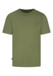 Thumbnail T-shirt en coton tilleul uni pourvu d'une coupe droite et d'un col rond
