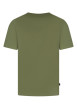 Thumbnail T-shirt en coton tilleul uni pourvu d'une coupe droite et d'un col rond - Image 2