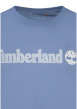 Thumbnail T-shirt en coton bleu clair imprimé avec une coupe droite et des manches courtes - Image 3