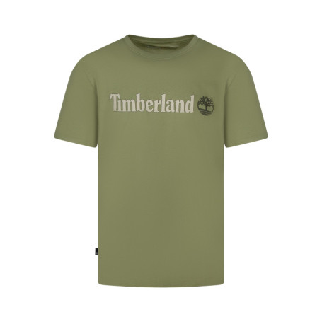 T-shirt en coton tilleul imprimé avec une coupe...