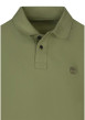 Thumbnail Polo en coton tilleul uni pourvu d'une coupe droite et d'un col boutonné - Image 3