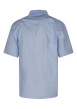 Thumbnail Chemise en coton mélangé bleu clair à motifs avec une coupe droite - Image 2