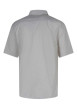Thumbnail Chemise écrue en coton mélangé avec une coupe droite et un col à revers - Image 2