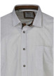 Thumbnail Chemise écrue en coton mélangé avec une coupe droite et un col à revers - Image 3