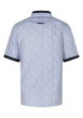 Thumbnail Chemise en coton mélangé bleu clair à motifs avec une coupe droite - Image 2