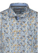 Thumbnail Chemise bleu clair en coton à motifs imprimés avec une coupe droite - Image 3