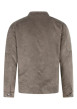 Thumbnail Blouson taupe uni avec un col motard et des manches longues - Image 2