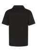 Thumbnail Chemise noire à coupe droite pourvue d'un col cubain et de manches courtes - Image 2